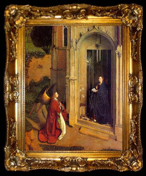 framed  Jan Van Eyck The Annunciation  6, ta009-2